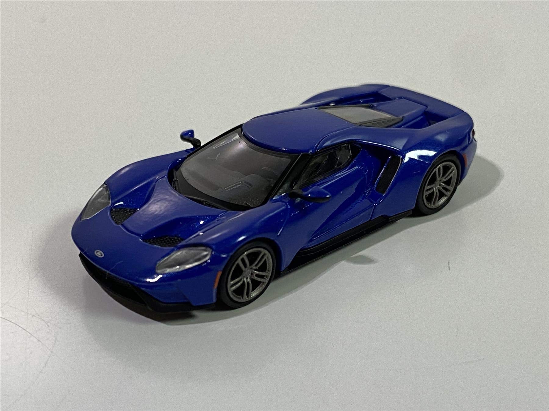 Amazon | ☆ ミニチャンプス 1/87 フォード GT 2018 ブルー